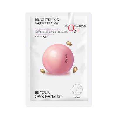 O3+ Facialist Brightening Face Sheet Mask With Glycolic O3+ Facialist Brightening Face Sheet Mask With Glycolic