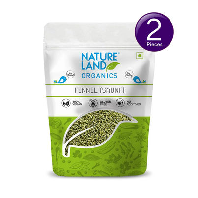 Natureland Fennel Organic Saunf Seeds Combo Natureland Fennel Organic Saunf Seeds Combo