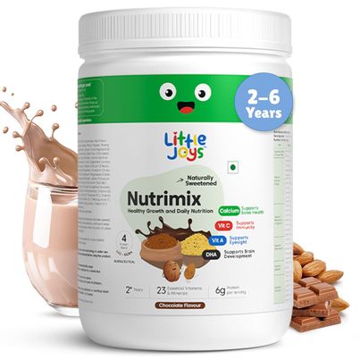 Little Joys Nutrimix Chocolate Drink Mix | For 2 - 6 years Kids Little Joys Nutrimix Chocolate Drink Mix | For 2 - 6 years Kids