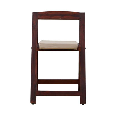 Casacraft by Pepperfry Woodsworth Taulov Sheesham Wood Folding Chair in Honey Oak Finish