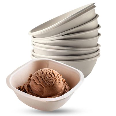 Tempware Square Disposable Bowl - 250 ml