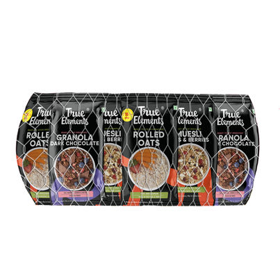 True Elements Breakfast Combo (Oats | Muesli | Granola) True Elements Breakfast Combo (Oats | Muesli | Granola)