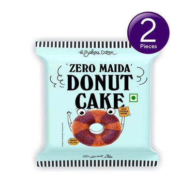 The Baker'S Dozen Zero Maida Donut Cake Combo The Baker'S Dozen Zero Maida Donut Cake Combo