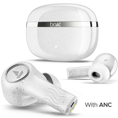 boAt Nirvana Ion ANC TWS Earbuds w/ 120H Playtime, ANC upto 32dB & In-Ear Detection (Quartz White) boAt Nirvana Ion ANC TWS Earbuds w/ 120H Playtime, ANC upto 32dB & In-Ear Detection (Quartz White)