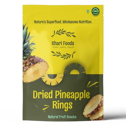 Khari Foods Pineapple Premium Dried Fruit | On the go Snack