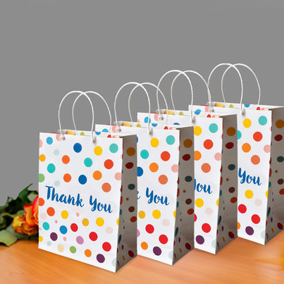 Party Propz Return Gift Thank You Paper Bag