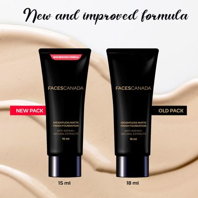 Faces Canada Weightless Matte Finish Foundation - Beige