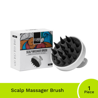 FURR By Pee Safe Scalp Massager Brush | Stimulate Hair Growth & Scalp Health