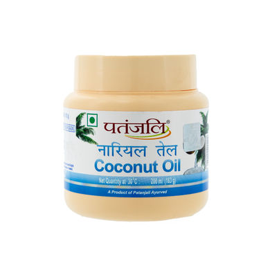 Patanjali Coconut Oil Jar Nariyal Ka Tel for Strong and Long Hair Jar