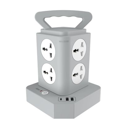 Gm 9+1 G-Hoop Tower Spike Guard With A & C Type Usb-Master Switch,Indicator, Safety Shutter