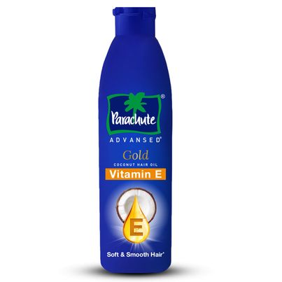 Parachute Advansed Gold Vitamin E Coconut Hair Oil| Long & Soft Hair| No Paraben & Silicones Parachute Advansed Gold Vitamin E Coconut Hair Oil| Long & Soft Hair| No Paraben & Silicones