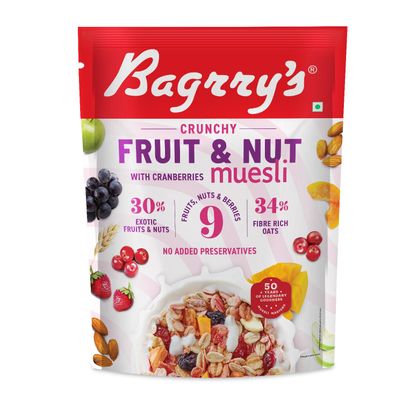 Bagrry's Crunchy Fruit & Nut Muesli Bagrry's Crunchy Fruit & Nut Muesli