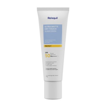 Re'Equil Ultra Matte Dry Touch Sunscreen SPF 50 PA++++