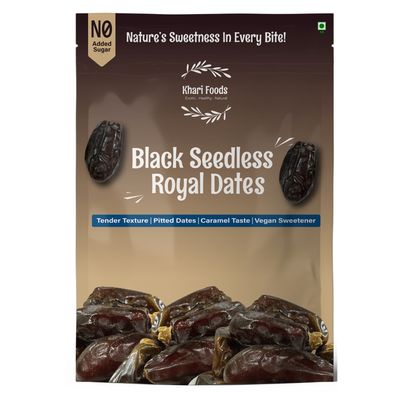 Khari Foods Royal Seedless Dates | Khajur