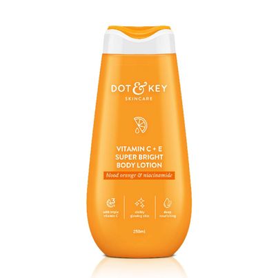 Dot & Key Vitamin C + E Super Bright Body Lotion for Deep Nourishing & Visibly Glowing Skin Dot & Key Vitamin C + E Super Bright Body Lotion for Deep Nourishing & Visibly Glowing Skin