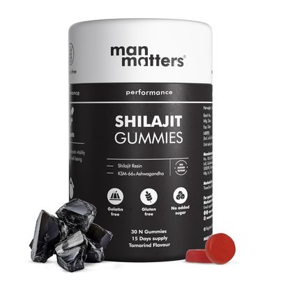 Man Matters Shilajit Gummies (30 Gummies)
