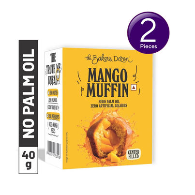 The Baker's Dozen Mango Muffin - Centre Filled Combo The Baker's Dozen Mango Muffin - Centre Filled Combo