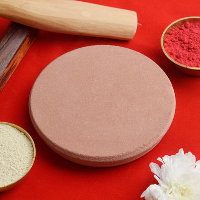 Sandalwood Stick Rubbing Stone (Chakla) | Satvik