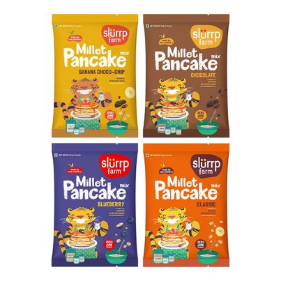 Mille Slurrp Farm Trial Pack Pancake Mix Combo | Packet