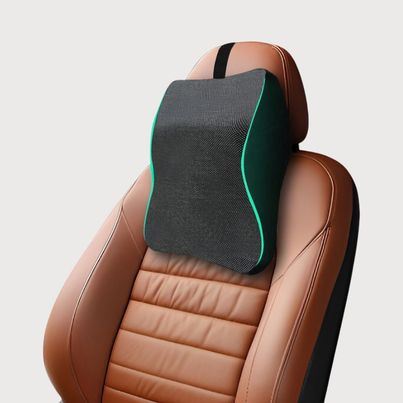 Trajectory Memory Foam Car Headrest Pillow for Neck Pain - Travel & Driving Trajectory Memory Foam Car Headrest Pillow for Neck Pain - Travel & Driving