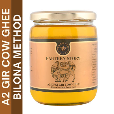 Earthen Story A2 Gir Cow Bilona Ghee