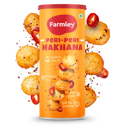 Farmley Peri Peri Makhana Roasted In Olive Oil