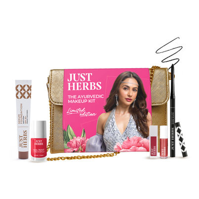 Justherbs Naturally Chic Makeup Hamper | Makeup Gift Kit