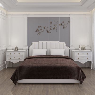 Status Ribbed Flannel Throw 150 x 200 Cm | Brown Status Ribbed Flannel Throw 150 x 200 Cm | Brown