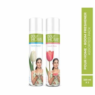 Pour Home French Flora & French Fusion Room Freshener Spray