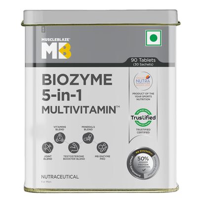 Muscleblaze Biozyme Daily Multivitamin (90 Tablets)