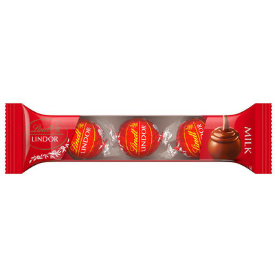 Lindt Lindor Smooth Melting Milk Chocolate Cornet Trio Pack