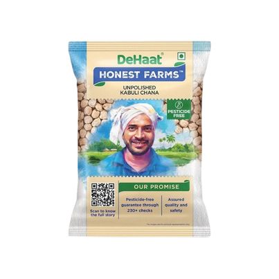 Dehaat Honest Farms Unpolished Kabuli Chana