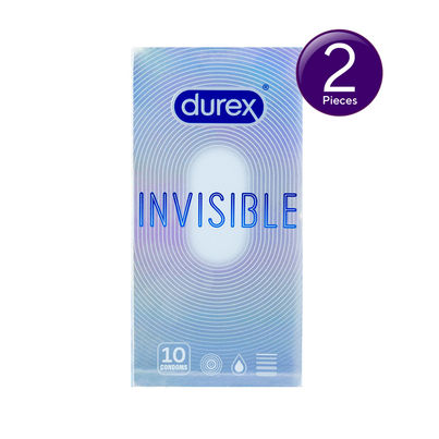 Durex Invisible Condom - Super Ultra Thin Condoms Combo Durex Invisible Condom - Super Ultra Thin Condoms Combo