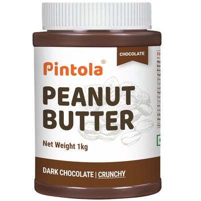 Pintola Peanut Butter Chocolate Flavour Crunchy - 18.6G Protein & 5.2G Dietary Fiber