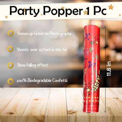 Party Propz Party Poppers For Birthday | Confetti Party Poppers