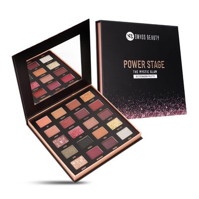 Swiss Beauty Power Stage Eyeshadow Palette - 01 Mystic Glam
