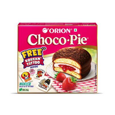 Orion Strawberry Choco Pie