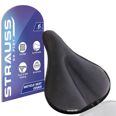 Strauss Bicycle Saddle Seat Cover | Black
