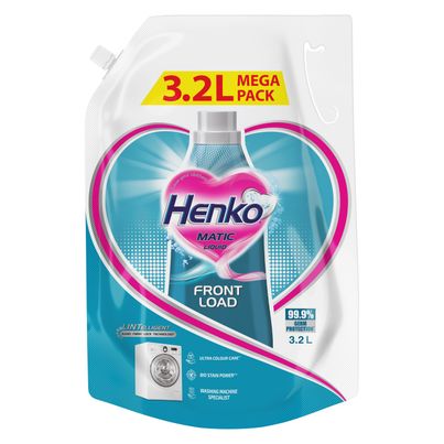 Henko Matic Front Load Detergent Liquid Refill Pouch