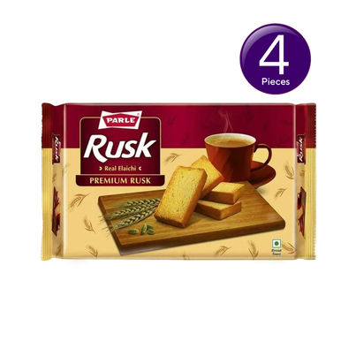 Parle Elaichi Rusk | Trans Fat-free Combo 