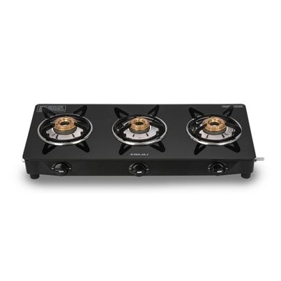 Bajaj 3 Burners Glasstop Gas Stove Ucx 3b