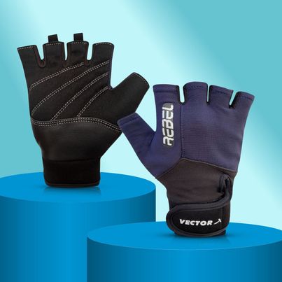 Vector X Rebel Unisex Workout Weight Lifting Gloves For Men And Women, Size- Medium (Colour May Vary)