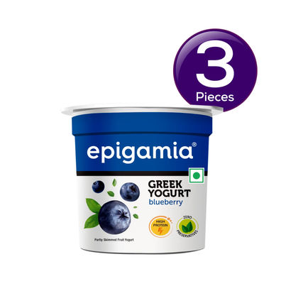 Epigamia Greek Yogurt Blueberry Combo