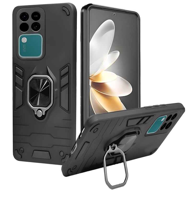 Artistque Case for Vivo V30 / V30 Pro 5g Back Cover - Ring Stand Armor Cover