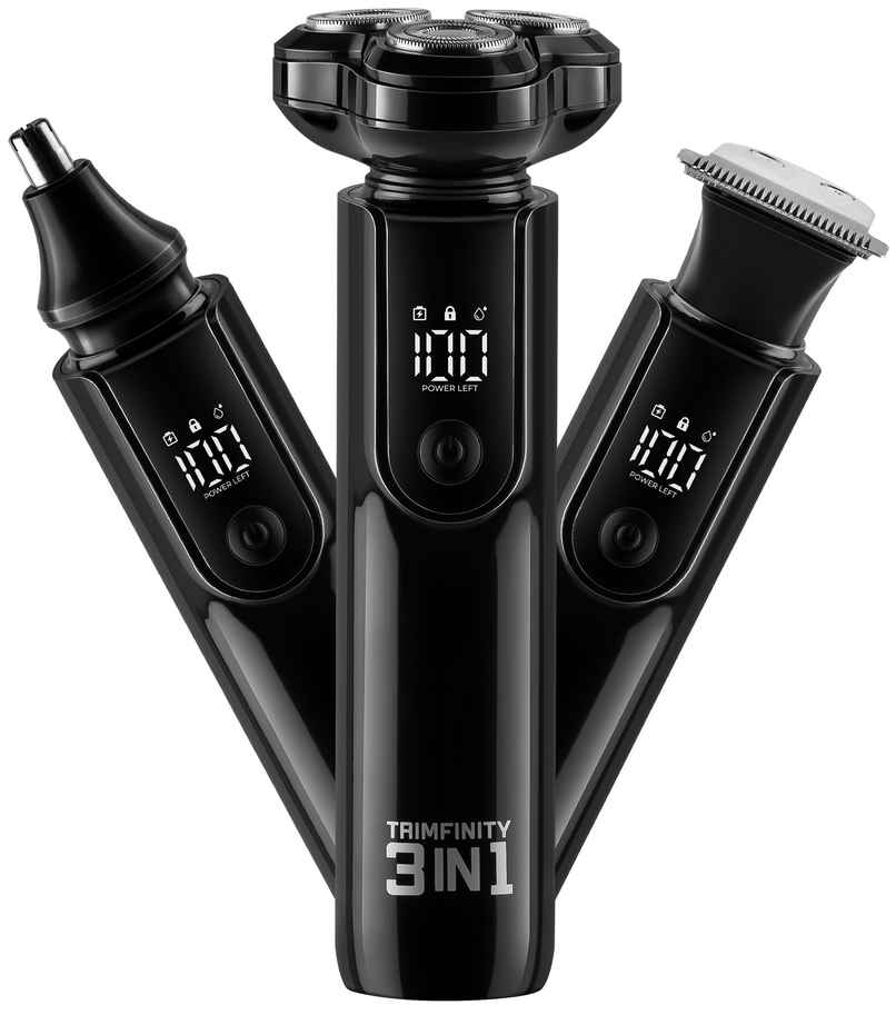 Urbangabru Trimfinity 3-in-1 Face Trimmer - Shaver | T-Blade Beard Trimmer Urbangabru Trimfinity 3-in-1 Face Trimmer - Shaver | T-Blade Beard Trimmer
