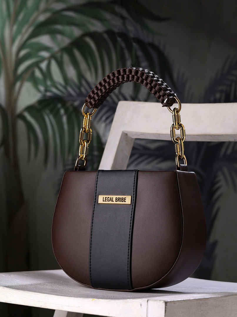 Legal Bribe Women'S Knitted Handle Sling Bag | Lb1967 | Brown (1pc) & Beautynx Cute Teddy Love Jewellery Box | Bnx-Gf-00090 (1pc) Combo Legal Bribe Women'S Knitted Handle Sling Bag | Lb1967 | Brown (1pc) & Beautynx Cute Teddy Love Jewellery Box | Bnx-Gf-00090 (1pc) Combo