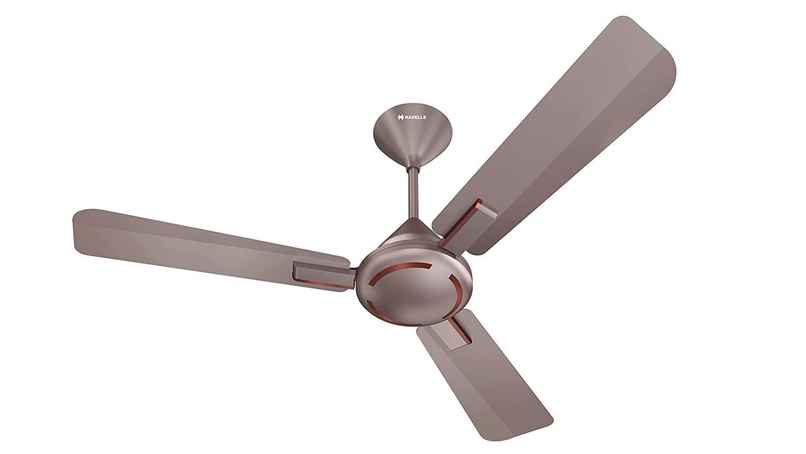 Havells Ambrose ES Ceiling Fan, 1200mm, Energy Saving, 100% Pure Copper Motor ,Cola Espresso Brown