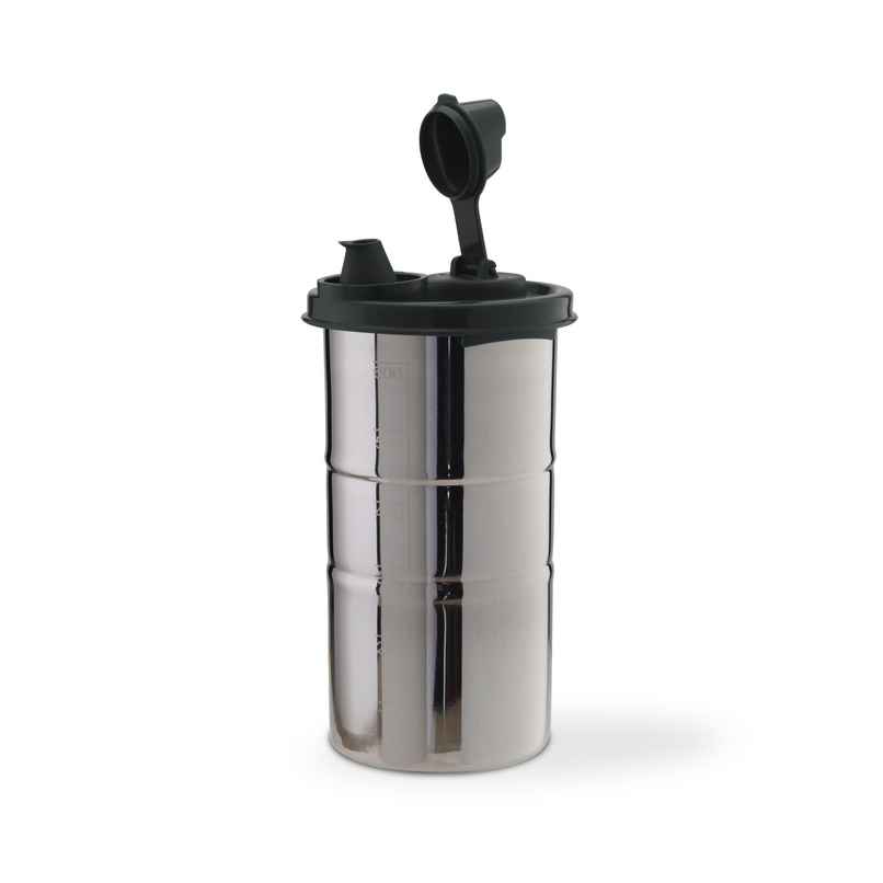 Signoraware Easy Flow Steel Oil Dispenser 650 ml | Food Grade Stainless Steel - Assorted