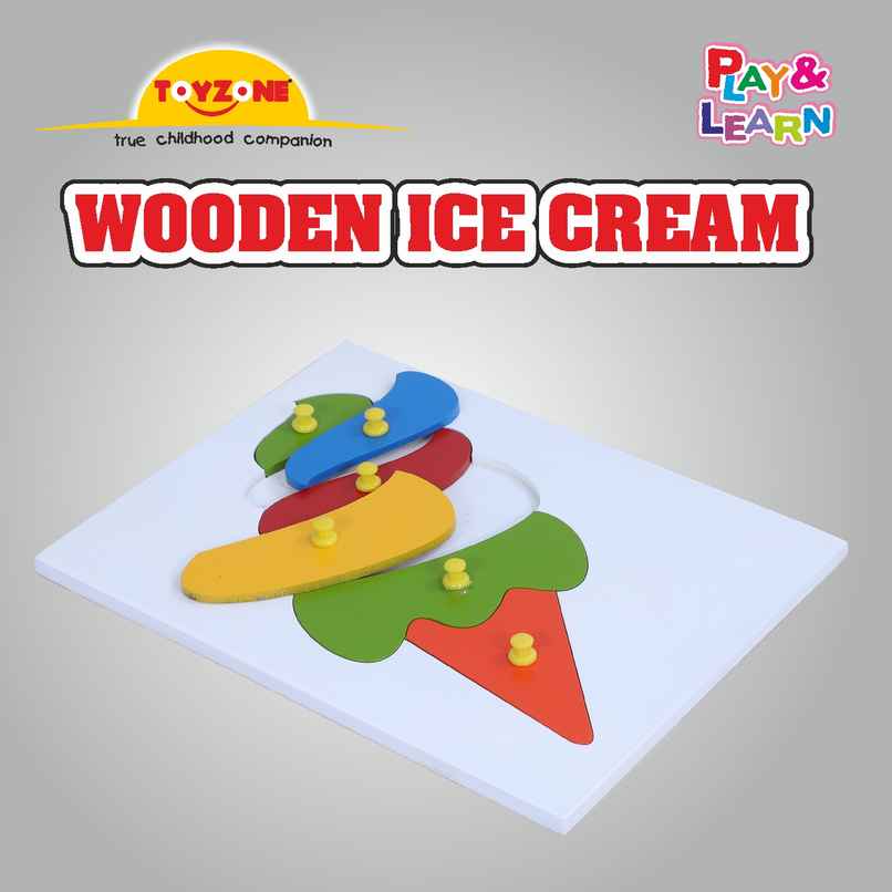 Toyzone Wooden Ice Cream