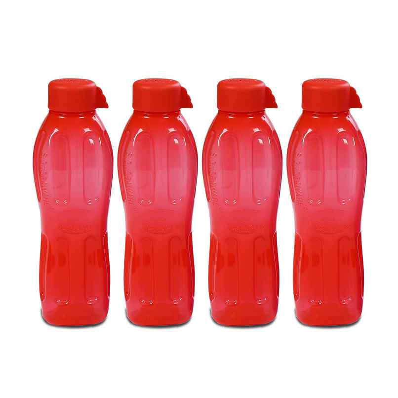 Signoraware Aqua Fresh Bottle | Red | 1 L